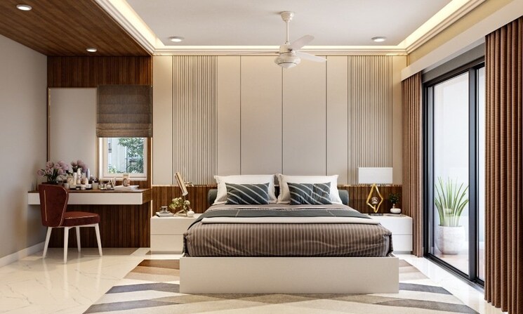 Bedroom, nimbus-the-palm-village 3 Bedroom 2100 Sq.Ft. Apartment In Sector 22a Yamuna Expressway Greater Noida 8851516