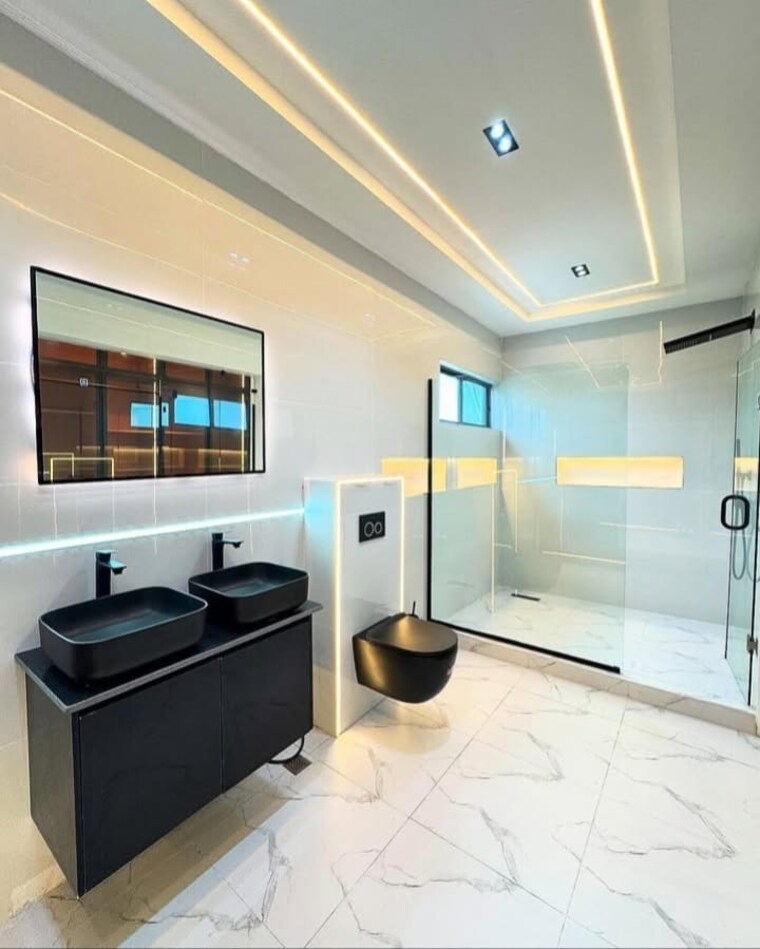 Bathroom, sector 29 3 Bedroom 2520 Sq.Ft. Builder Floor In Sector 29 Faridabad 8851608