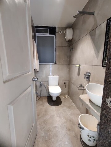 Bathroom in 1.5 BHK Apartment at Juhi Serenity, Ghansoli – for Rent