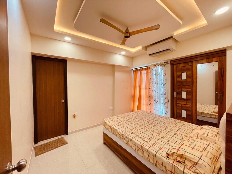 Bedroom, kolshet road 2 Bedroom 735 Sq.Ft. Apartment In Kolshet Road Thane 8851661