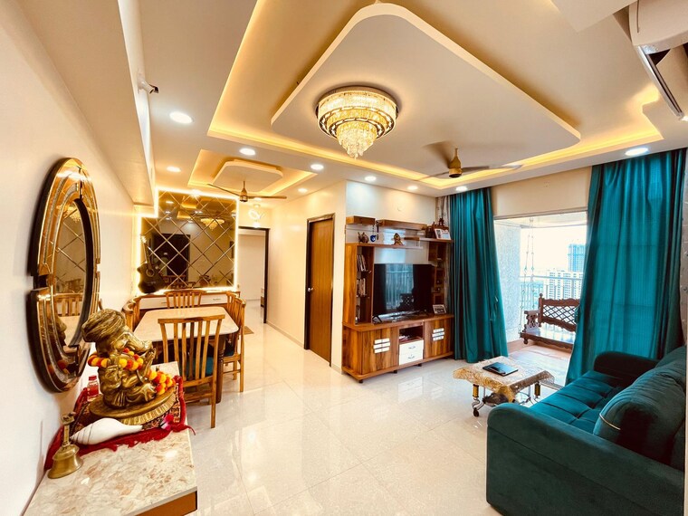 Living Room, kolshet road 2 Bedroom 735 Sq.Ft. Apartment In Kolshet Road Thane 8851661