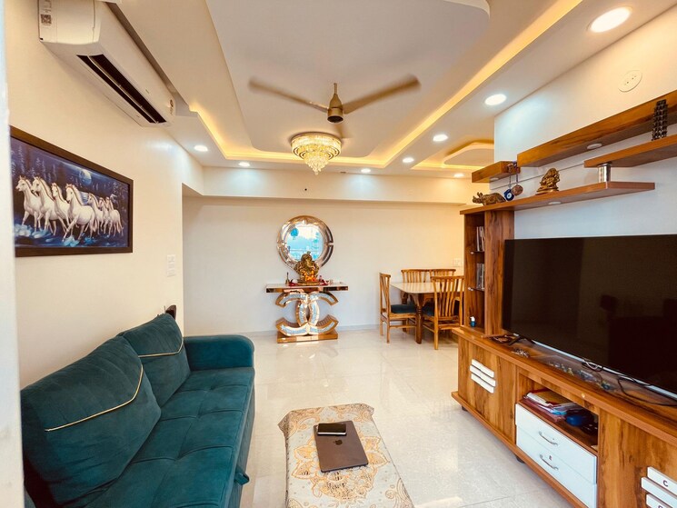 Living Room, kolshet road 2 Bedroom 735 Sq.Ft. Apartment In Kolshet Road Thane 8851661