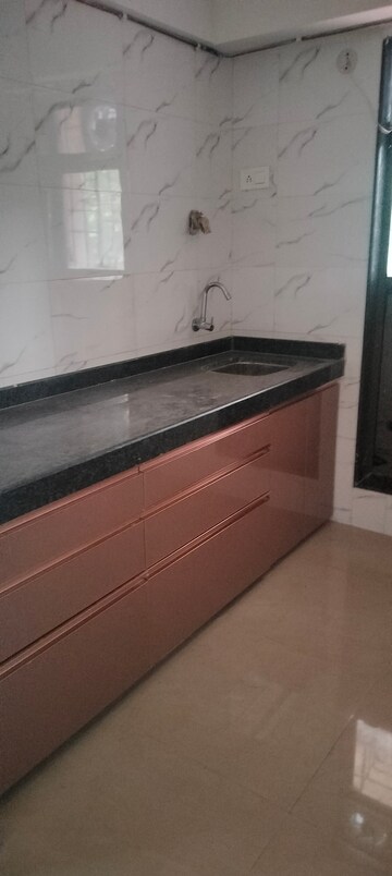 Kitchen in 1.5 BHK Apartment at Sai Shivneri Apartment, Andheri West – for Rent