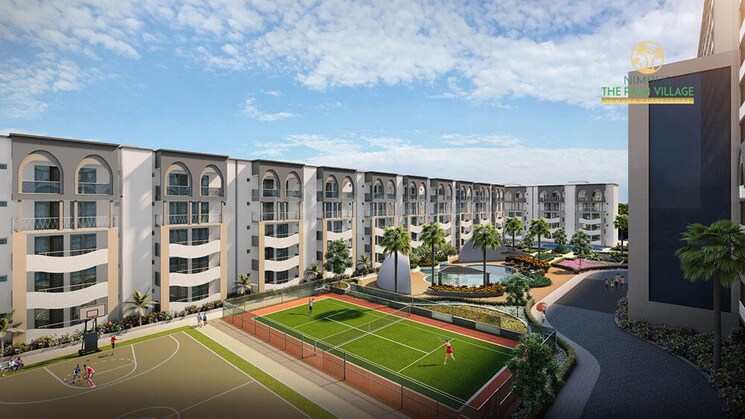 Balcony, nimbus-the-palm-village 3 Bedroom 2100 Sq.Ft. Apartment In Sector 22a Yamuna Expressway Greater Noida 8851675