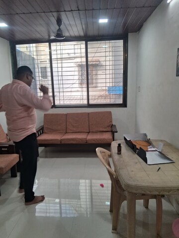 Living Room in 1 BHK Apartment at Nanak CHS, Kopar Khairane – for Rent