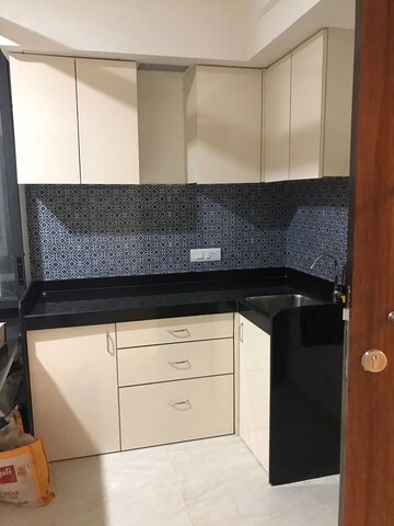 Kitchen in 1 BHK Apartment at Lodha Crown Quality Homes, Majiwada – for Rent
