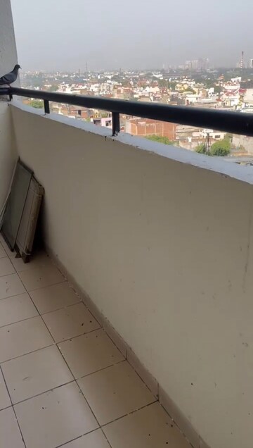 Balcony in 2 BHK Apartment at Gaurs Global Village, Sain Vihar – for Rent