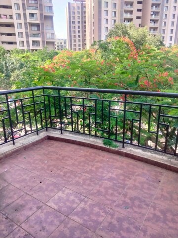 Balcony in 2 BHK Apartment at Brahma Suncity, Wadgaon Sheri – for Rent