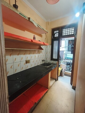 Kitchen in 1 BHK Builder Floor at Vaishali Sector 3 – for Rent