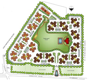 Master Plan in 2 BHK Apartment at Piyush Heights, Sector 89 – for Rent