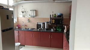 Kitchen in 3 BHK Apartment at Omaxe R2, Gomti Nagar – for Sale
