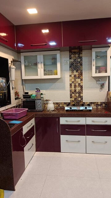 Kitchen in 1 BHK Apartment at Maitreyee CHS, Goregaon East – for Rent