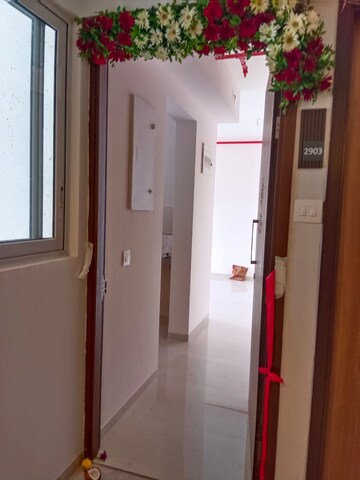 Building Lobby in 2 BHK Apartment at Piramal Vaikunth, Balkum Pada – for Rent