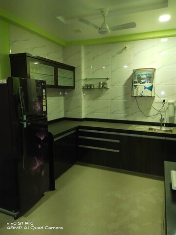 Kitchen in 3 BHK Penthouse at Sama Savli Road – for Sale