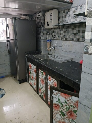 Kitchen in 1 RK Apartment at Siddhivinayak Darshan, Mahalaxmi – for Rent