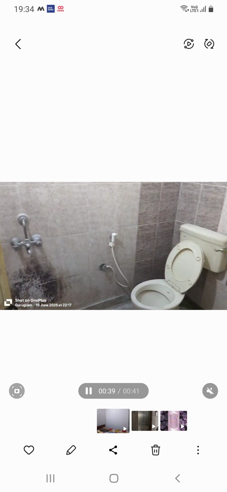 Bathroom, palam vihar 1 RK 600 Sq.Ft. Independent House In Palam Vihar Gurgaon 8851982