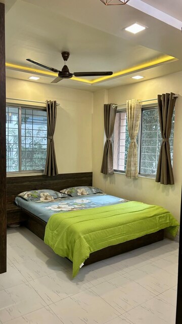 Bedroom in 2 BHK Apartment at Samarth Nagar, Wadgaon Sheri – for Rent