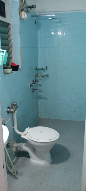 Bathroom in 2 BHK Apartment at Brindaban CHS, Poonam Nagar – for Rent