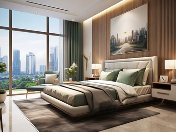 Bedroom in 2 BHK Apartment at Vilas Javdekar Yashwin Enchante, Kharadi – for Sale