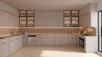 Kitchen in 3 BHK Apartment at Thoraipakkam – for Sale