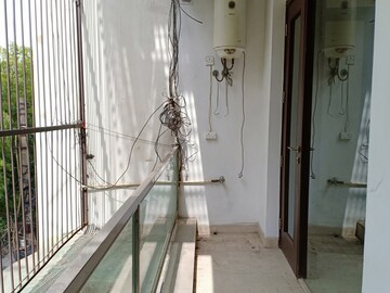 Balcony in 3 BHK Apartment at Navjeevan Vihar – for Rent