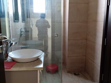 Bathroom in 3 BHK Apartment at Navjeevan Vihar – for Rent