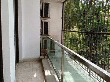 Balcony in 3 BHK Apartment at Navjeevan Vihar – for Rent