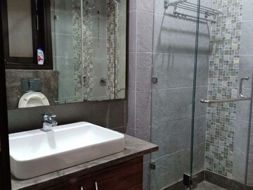 Bathroom in 3 BHK Apartment at Navjeevan Vihar – for Rent