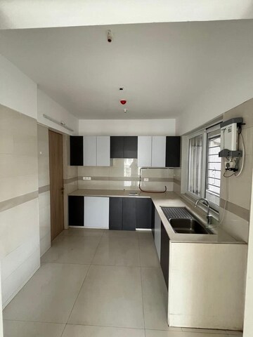 Kitchen in 3 BHK Apartment at Luxora Crystal Antara, Manpada – for Rent