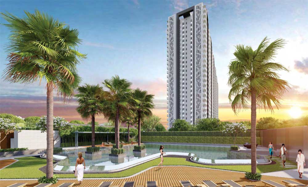 3 BHK + Pooja Room 1704 Sq.Ft. Apartment in Tulip Yellow