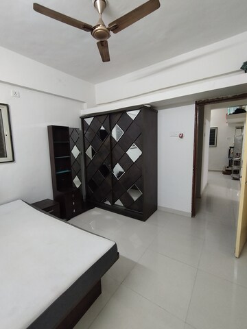 Master Bedroom in 1 BHK Apartment at Ganraj Heights Pimple Gurav, Pimple Gurav – for Rent