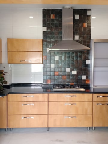 Kitchen in 2 BHK Apartment at Golf Apartments, Khan Market – for Rent