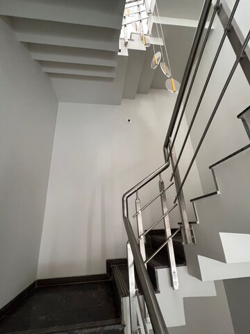 Staircase in 5 BHK Independent House at Near Vaishno Devi Circle On Sg Highway – for Rent