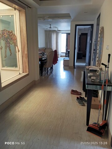 Living Room in 3 BHK Apartment at Anand Niketan – for Rent