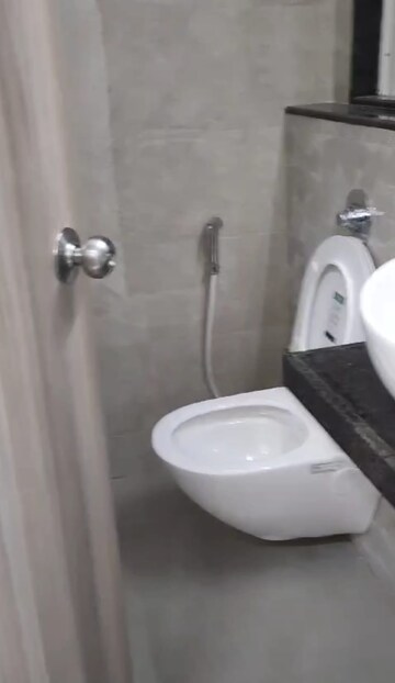 Bathroom in 1 BHK Apartment at Ashar Edge, Pokhran Road No Two – for Sale