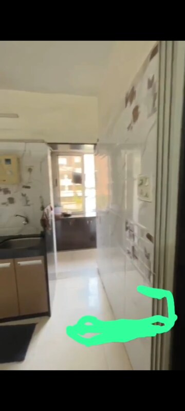 Bathroom in 2.5 BHK Apartment at Rajkumar Corner CHS, Andheri West – for Rent