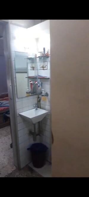 Bathroom in 1 BHK Apartment at Mahavir Darshan CHS Malad, Malad East – for Sale