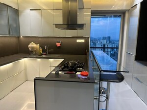 Kitchen in 4 BHK Apartment at Sheth Avalon, Laxmi Nagar – for Sale