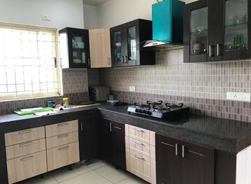 Kitchen in 3 BHK Apartment at L&T Serene County, Gachibowli – for Rent