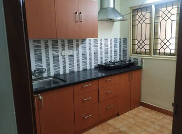 Kitchen in 3 BHK Apartment at L&T Serene County, Gachibowli – for Rent