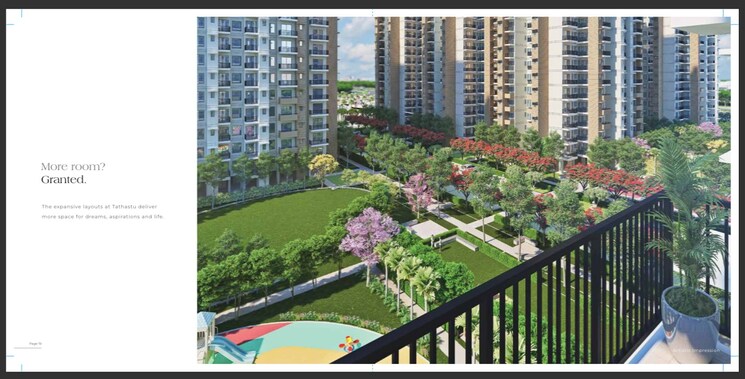 Garden, ganga-tathastu 2.5 Bedroom 1100 Sq.Ft. Apartment In Sohna Sector 5 Gurgaon 8852268