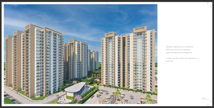 Exterior View, ganga-tathastu 2.5 Bedroom 1090 Sq.Ft. Apartment In Sohna Sector 5 Gurgaon 8852276