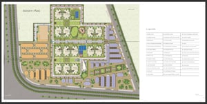 Master Plan in 2.5 BHK Apartment at Ganga Tathastu, Sohna Sector 5 – for Sale