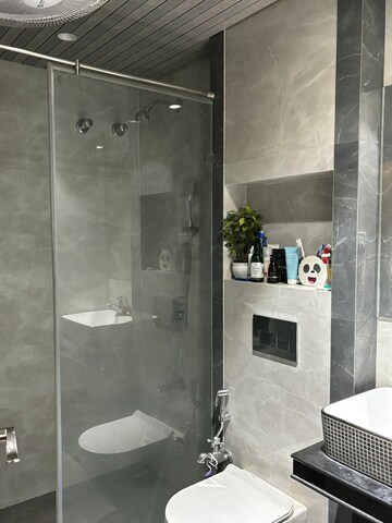 Bathroom in 2 BHK Apartment at KK Tower Parel, Parel – for Rent