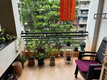 Balcony in 3 BHK Apartment at Aditya Garden City, Warje – for Rent