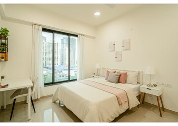 Bedroom in 3 BHK Apartment at Mahindra Splendour, Bhandup West – for Sale