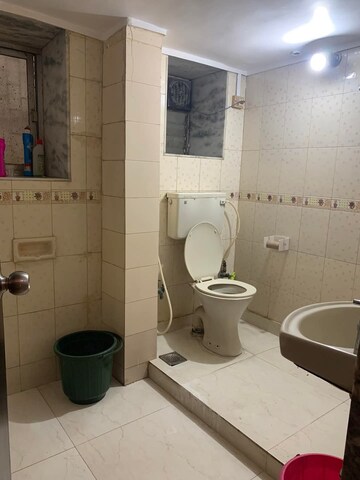 Bathroom in 1 BHK Apartment at Amogh CHS Parel, Parel – for Rent