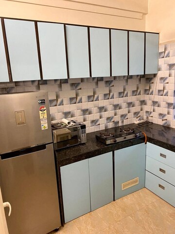 Kitchen in 1 BHK Apartment at Kamal Kunj Parel, Parel – for Rent