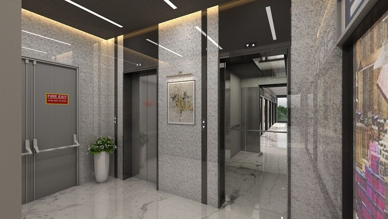 Floor Plan, uniwest-hub Commercial Shop 418 Sq.Ft. In Sector 22d Yamuna Expressway Greater Noida 8852377