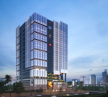 4 BHK Apartment – Exterior View View at SAS Diamond Towers, Financial District - for Sale
